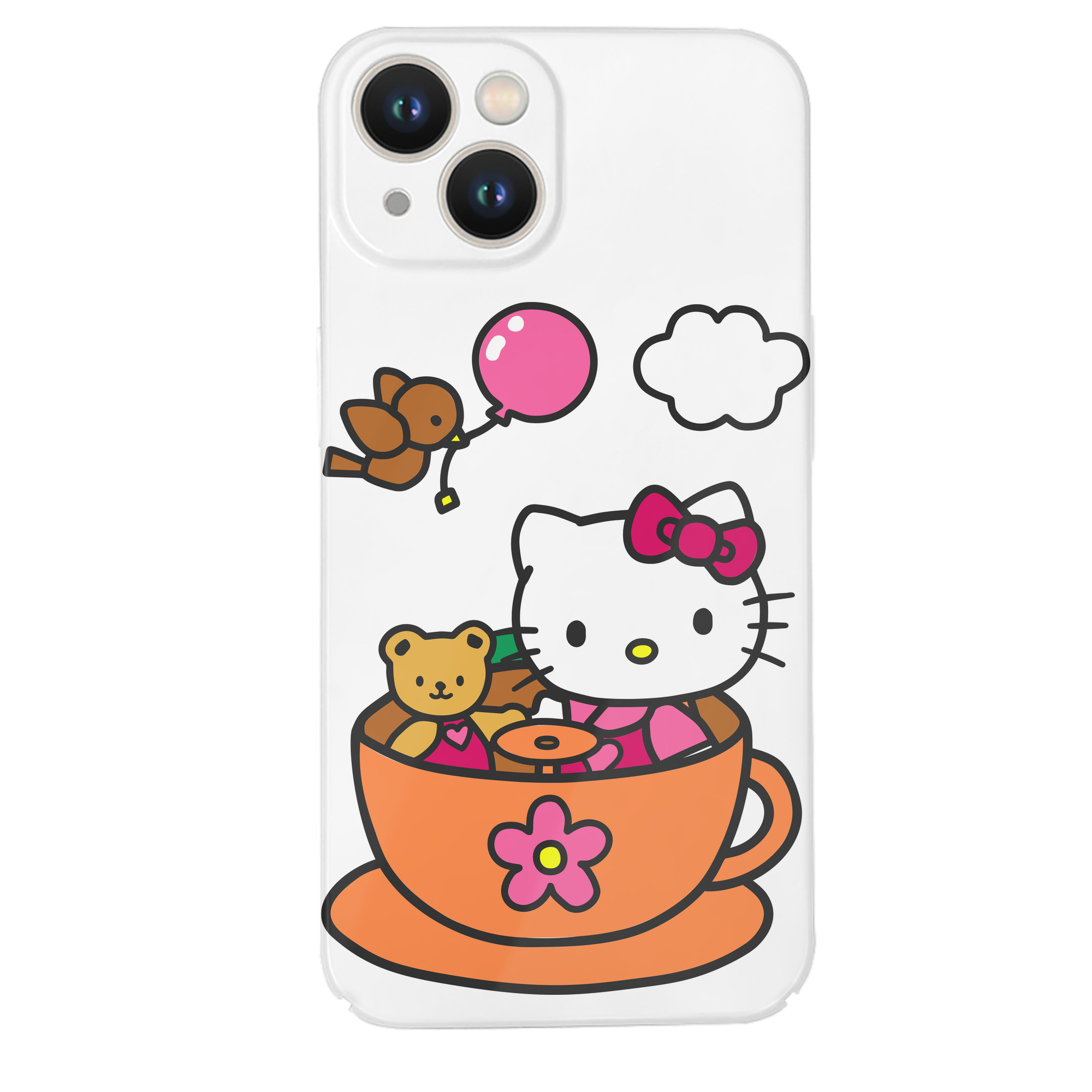 （画像用） Hello Kitty ハローキティ 【iPhone 14シリーズ対応】ハードケース